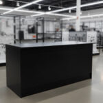 6’Ft Cash Register and Checkout Service Wrap Counter