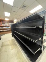 Gondola Shelving Display Unit 4Ft Wide & 6 Ft High With Base Shelf - Image 3